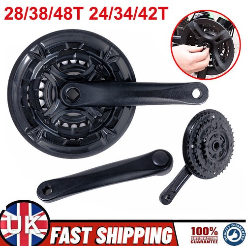 Mtb bike triple crankset 170mm - mtb,